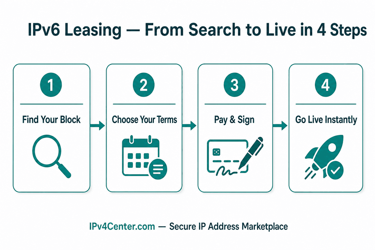 From Search to Live in 4 Steps